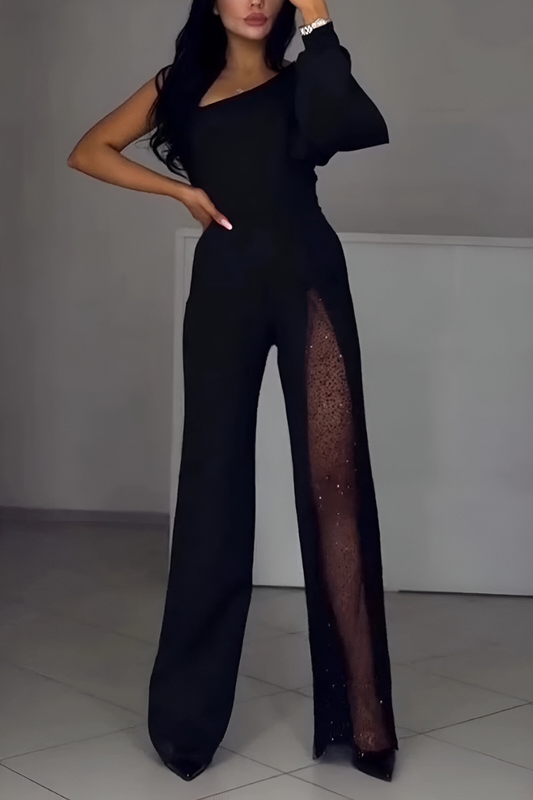 Léonie™ | Elegante Jumpsuit met Brede Benen