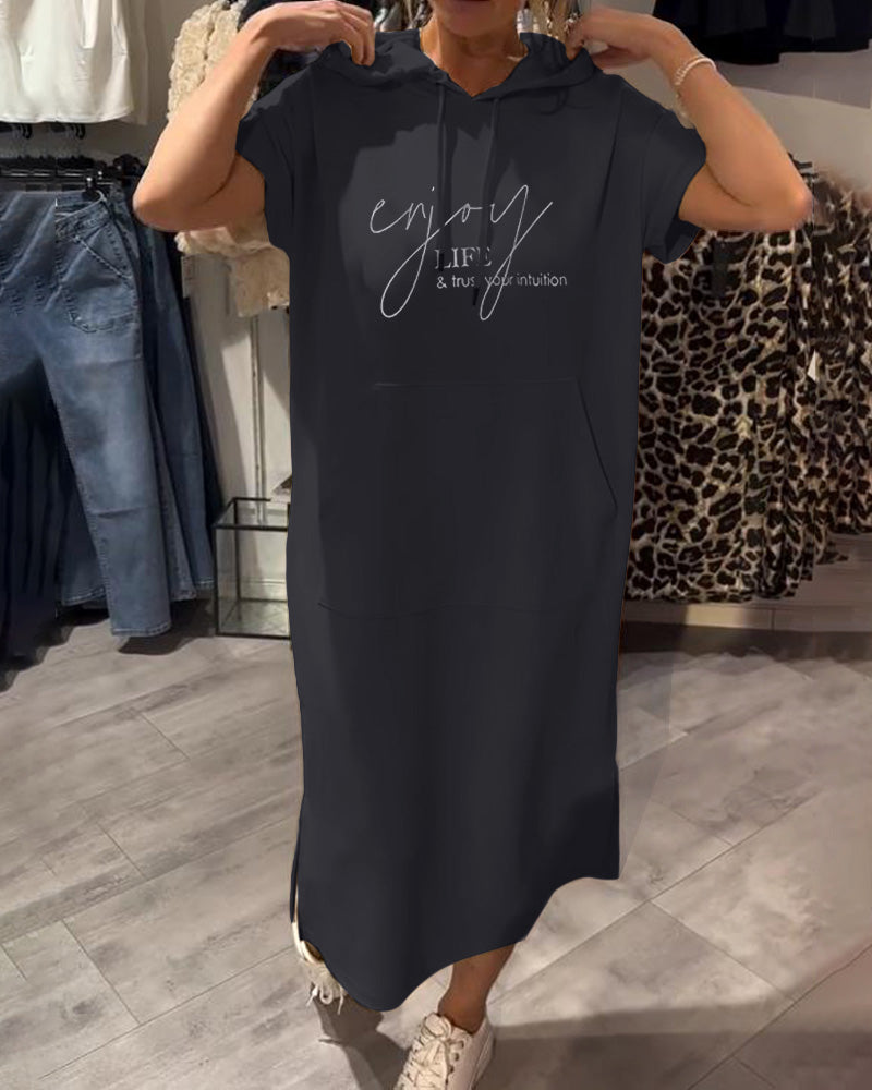 Mélina™ | Zachte hoodie jurk