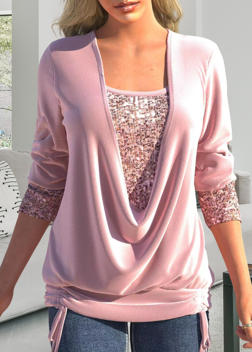 NOËLLE™ | Elegante tweedelige top