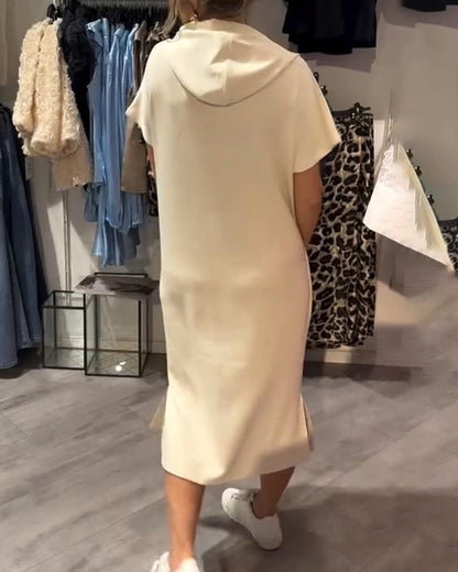 Mélina™ | Zachte hoodie jurk