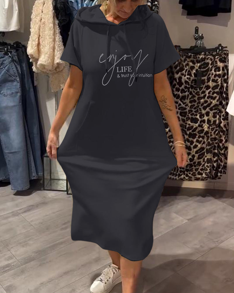 Mélina™ | Zachte hoodie jurk