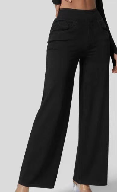 Héloïse™ — Elegante, comfortabele, vloeiende broek met brede pijpen