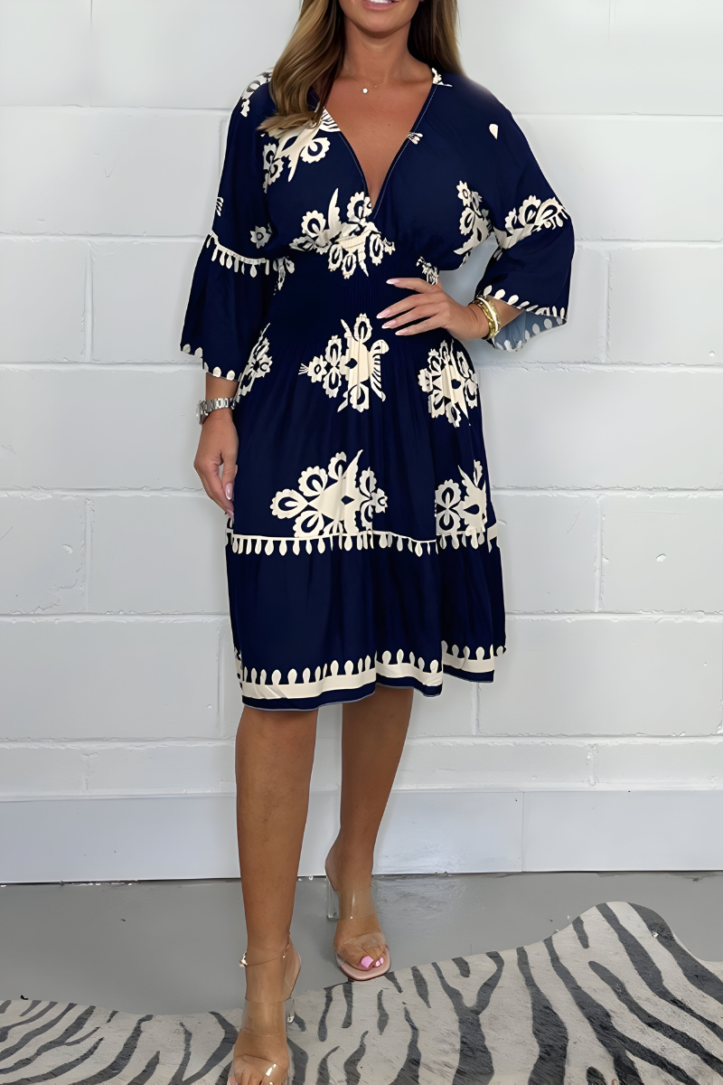 Alice™ | Boho Jurk met Elegante Uitstraling