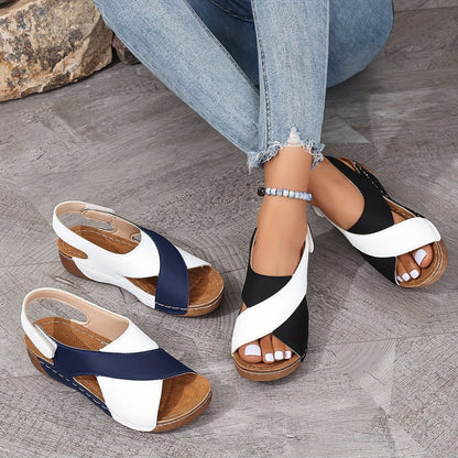 Inclivara | Comfort & Support Sandalen met Hakken