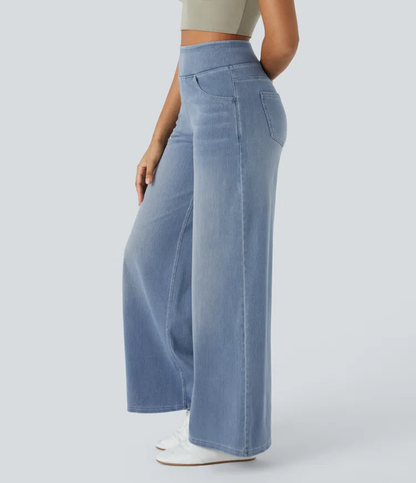 Héloïse™ — Elegante, comfortabele, vloeiende broek met brede pijpen