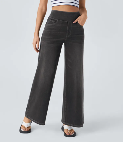Héloïse™ — Elegante, comfortabele, vloeiende broek met brede pijpen