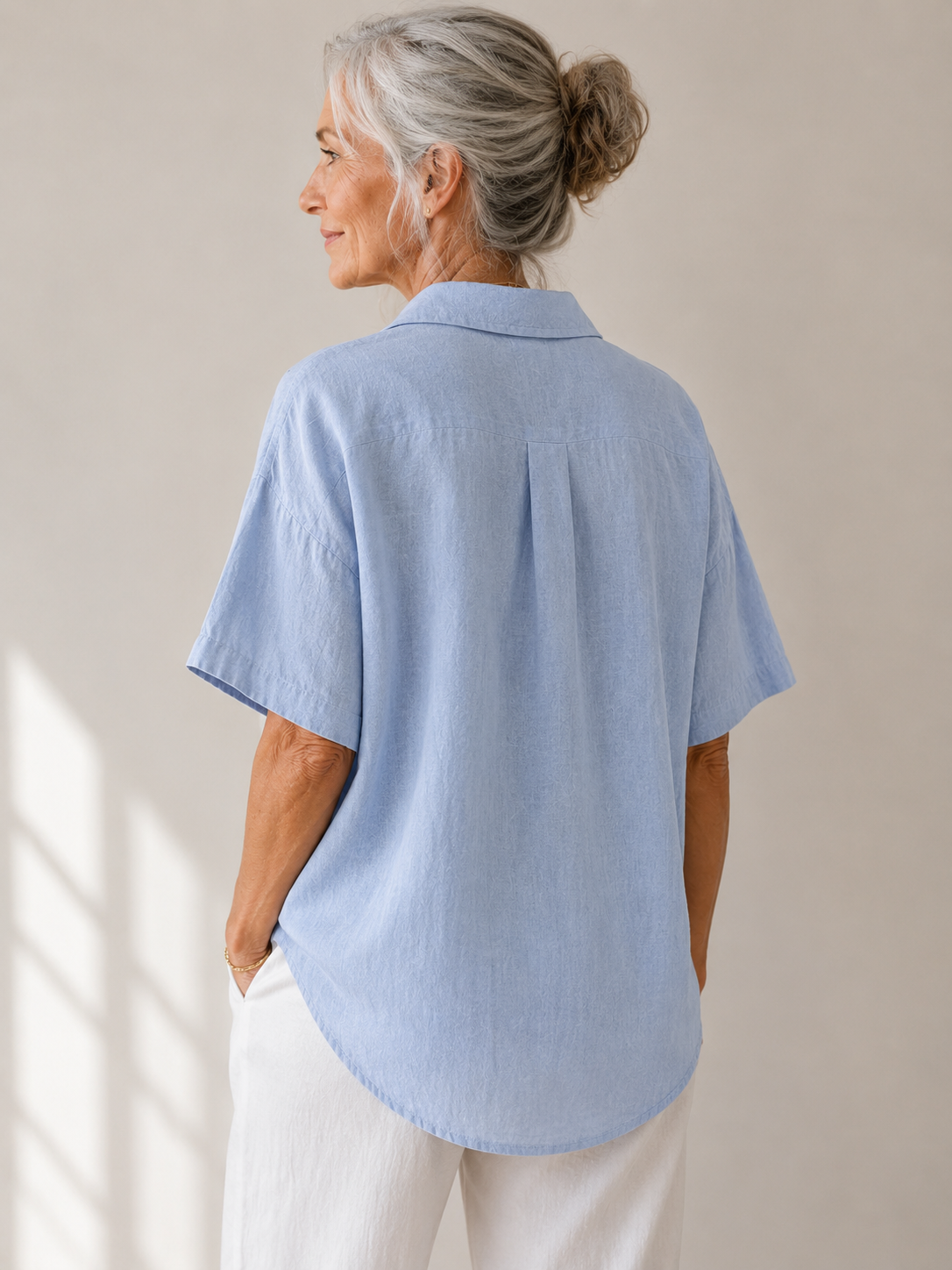 Sanne™ | Elegante Blouse met V-Hals