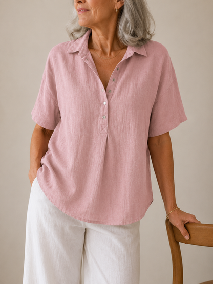 Sanne™ | Elegante Blouse met V-Hals