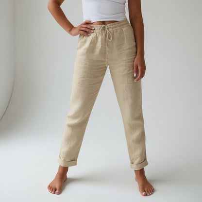 Albertine™ — 100% Katoenen Vloeiende Comfortabele Broek