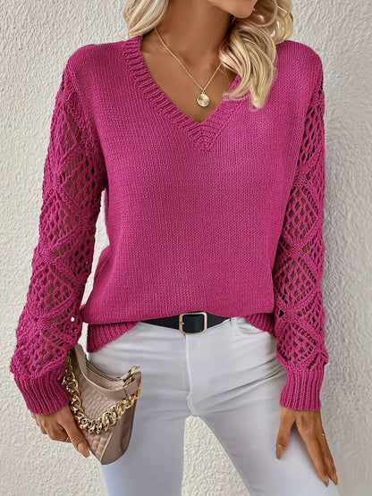 NOËLLE™ | Casual V-hals Trui