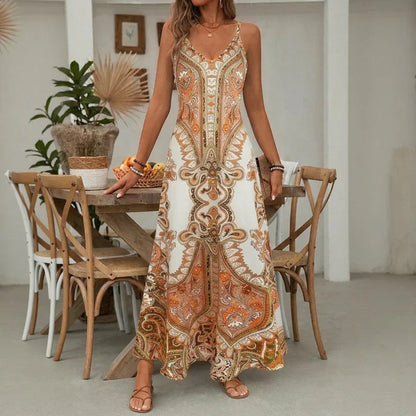 Jasmijn™ | Maxi Jurk met Print