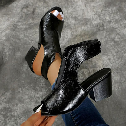 Valeria | Romeinse Sandalen met Open Hak
