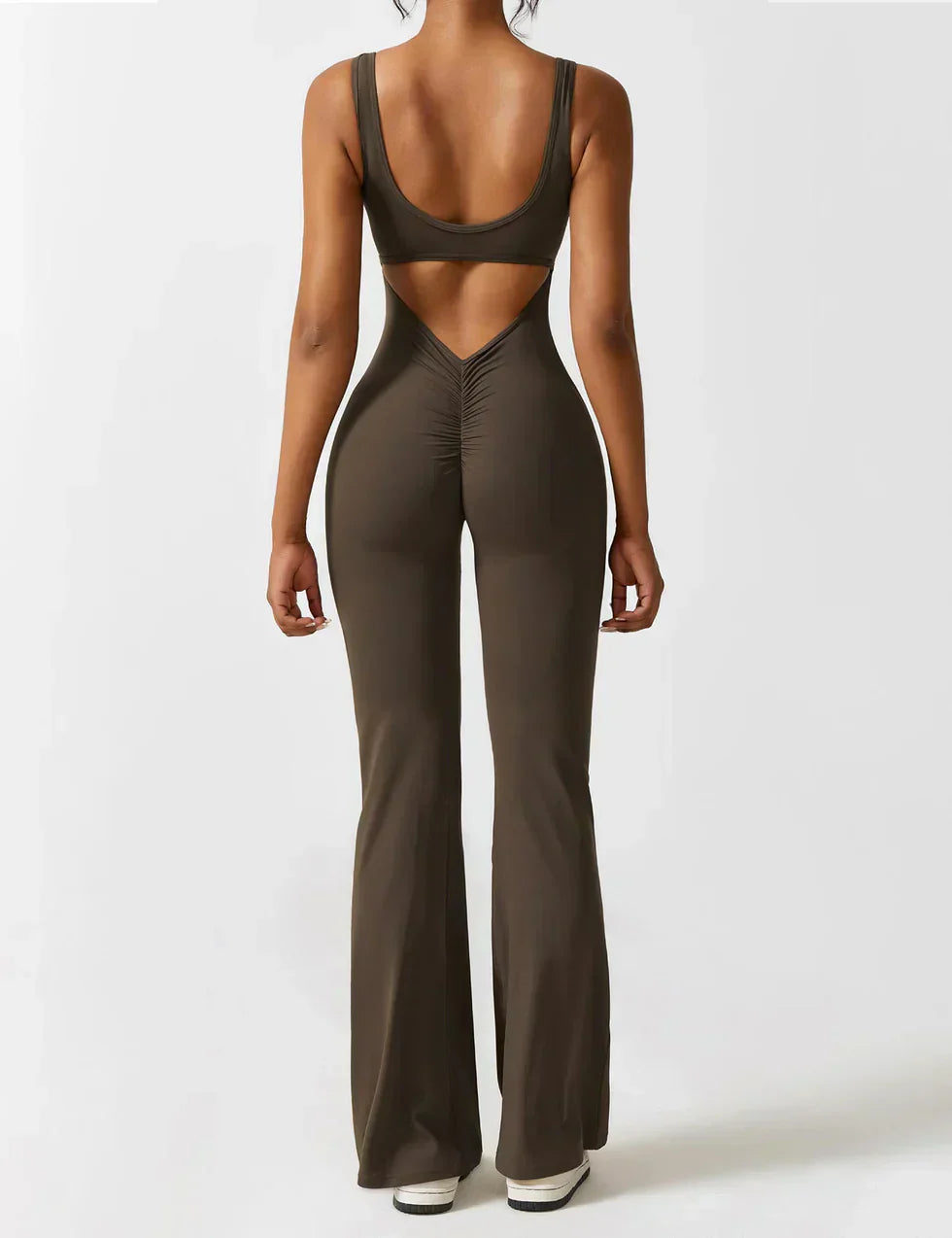 NOËLLE™ | Trendy & Flatterende V-Back Jumpsuit