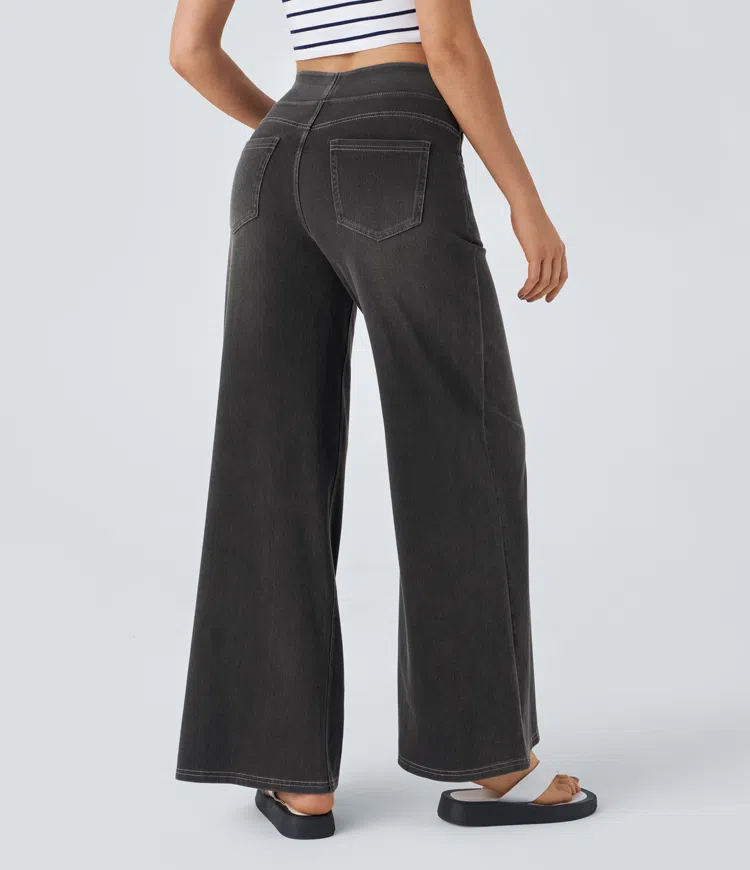 Héloïse™ — Elegante, comfortabele, vloeiende broek met brede pijpen