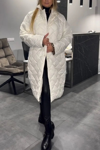 Noor™ | Omkeerbare Puffer Jas met Luipaardprint