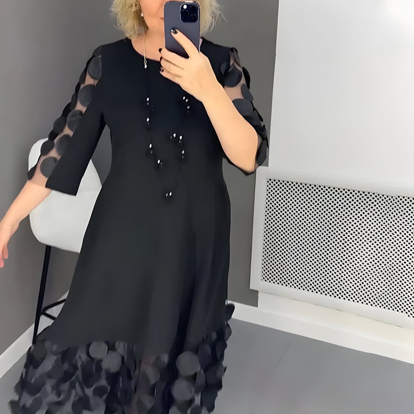 Sarah™ | Midi-jurk met Elegante Details