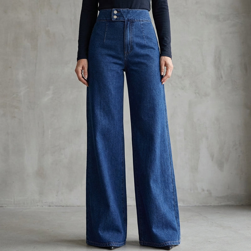 Adèle™ — Hoge taille jeans die de silhouet subtiel verfijnt