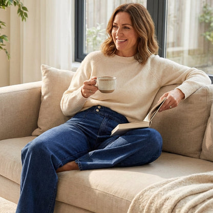 Adèle™ — Hoge taille jeans die de silhouet subtiel verfijnt