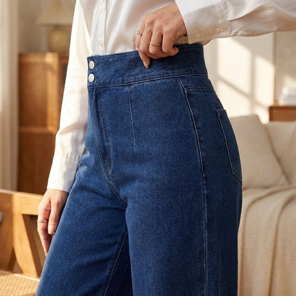 Adèle™ — Hoge taille jeans die de silhouet subtiel verfijnt